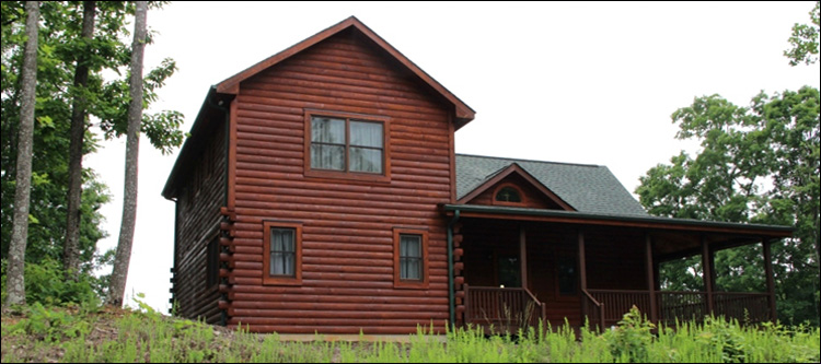 Professional Log Home Borate Application  Hamilton County, Ohio